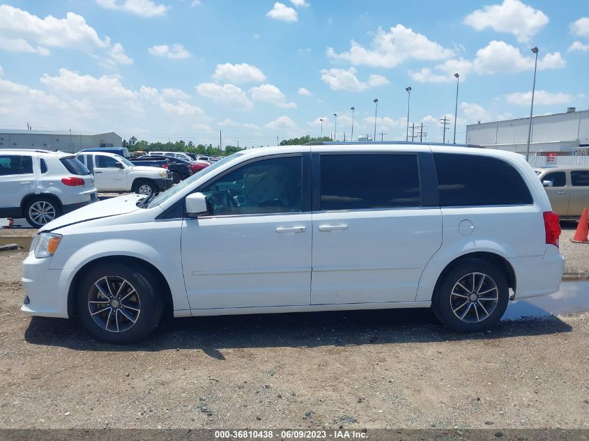 2017 DODGE GRAND CARAVAN SXT - 2C4RDGCG9HR671455
