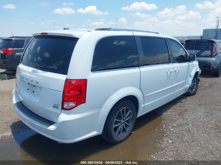 2017 DODGE GRAND CARAVAN SXT - 2C4RDGCG9HR671455