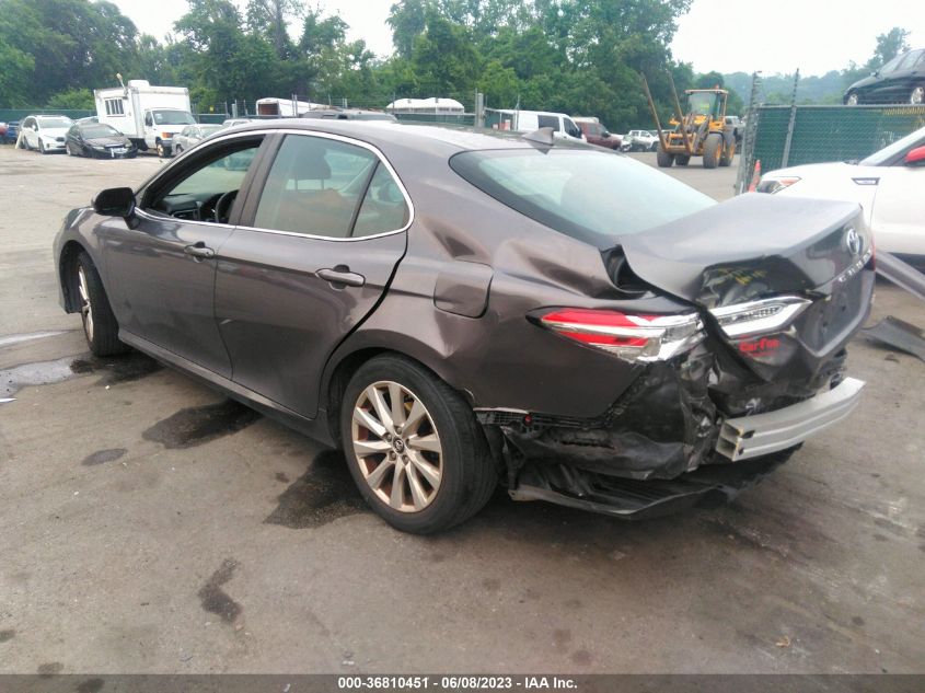 2019 TOYOTA CAMRY LE/SE/XLE/L - 4T1B11HK3KU790192