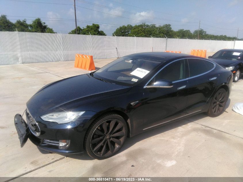 2014 TESLA MODEL S P85 - 5YJSA1H16EFP45210