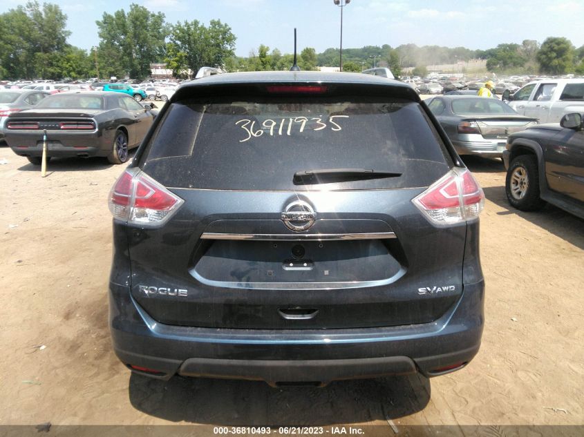 2016 NISSAN ROGUE SV - KNMAT2MV6GP701804