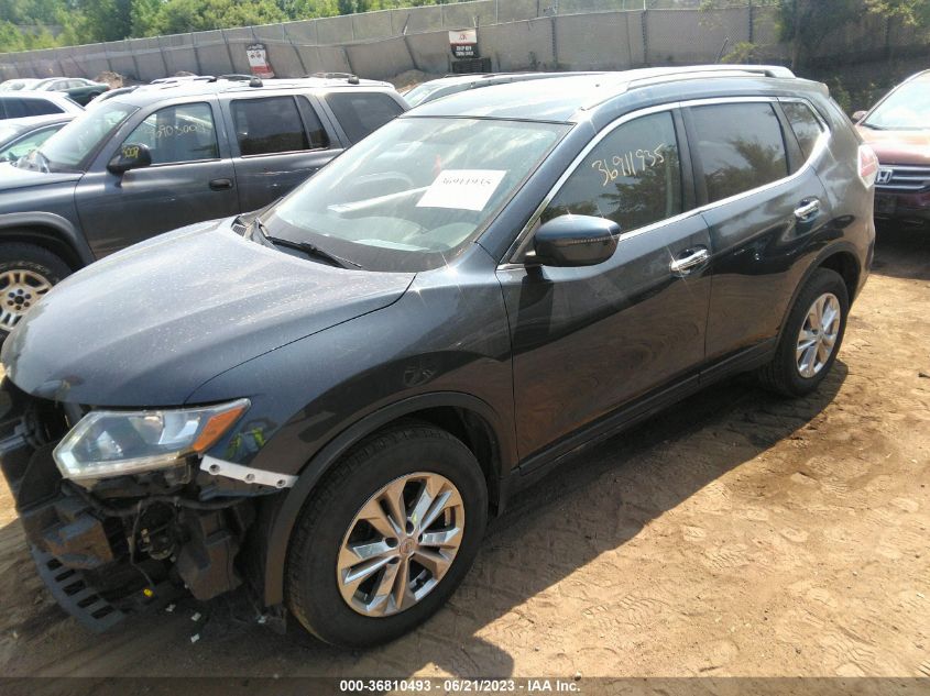 2016 NISSAN ROGUE SV - KNMAT2MV6GP701804