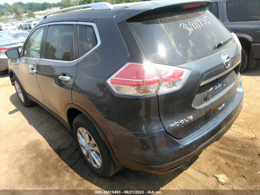 2016 NISSAN ROGUE SV - KNMAT2MV6GP701804