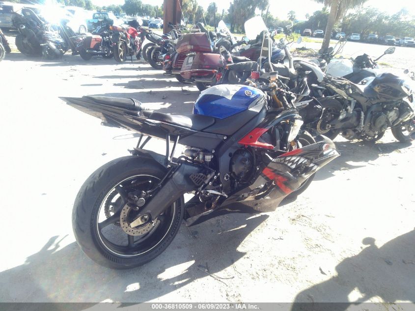 2012 YAMAHA YZFR6 JYARJ16E6CA023595