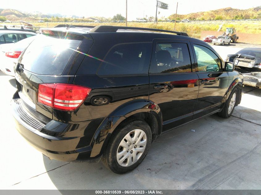 2016 DODGE JOURNEY SE - 3C4PDCAB3GT159483