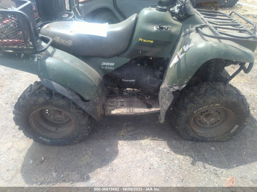 2003 KAWASAKI KVF360 A PRAIRIE - JKBVFHA123B522895