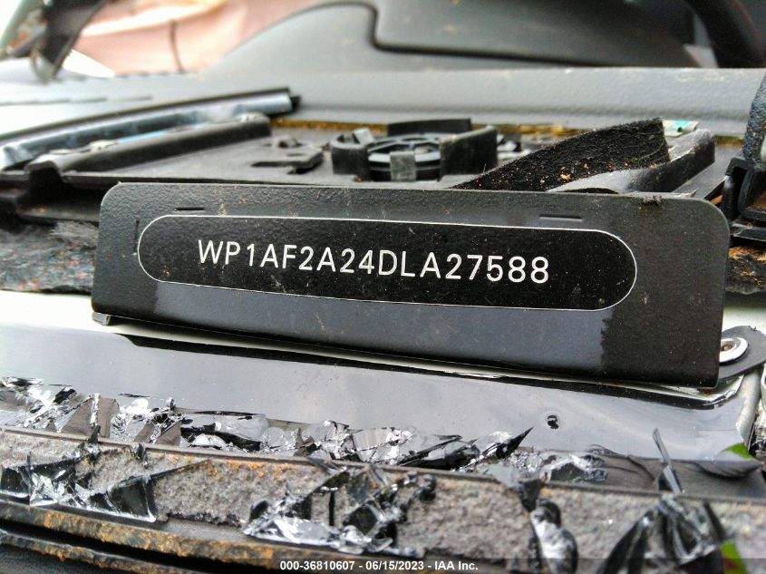 2013 PORSCHE CAYENNE DIESEL - WP1AF2A24DLA27588
