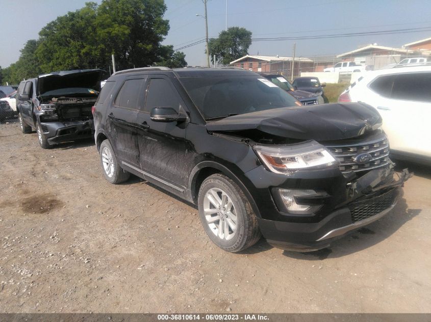 2017 FORD EXPLORER XLT - 1FM5K7D81HGD01898