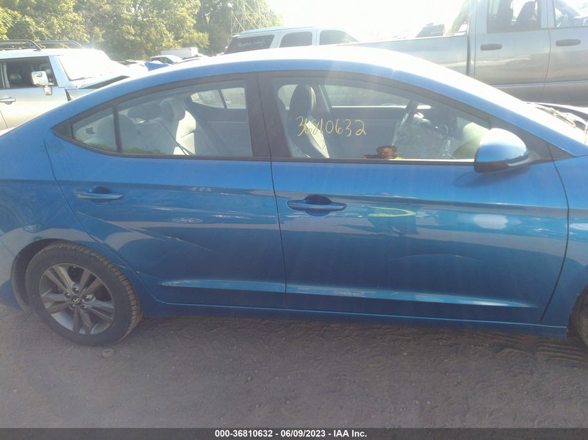 VIN 5NPD84LF7JH264399 2018 HYUNDAI ELANTRA SEL/VALUE/LIMITED