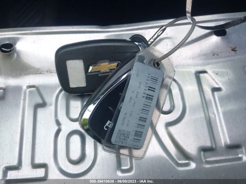 2019 CHEVROLET TRAX LT - KL7CJLSB6KB959496