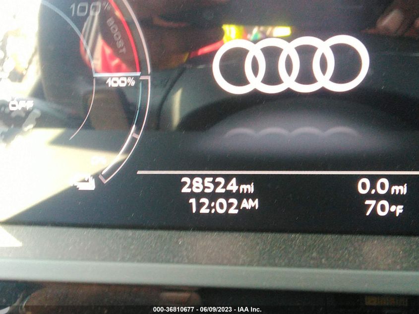 2022 AUDI E-TRON SPORTBACK S LINE PREMIUM - WA11AAGE8NB019880