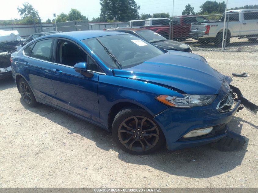 2018 FORD FUSION SE - 3FA6P0HD2JR231535