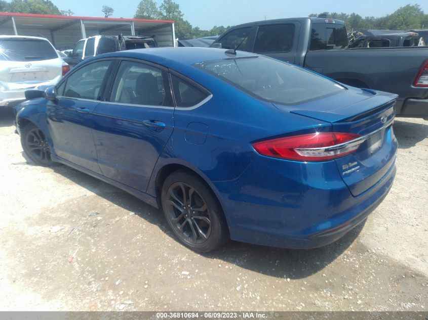 2018 FORD FUSION SE - 3FA6P0HD2JR231535