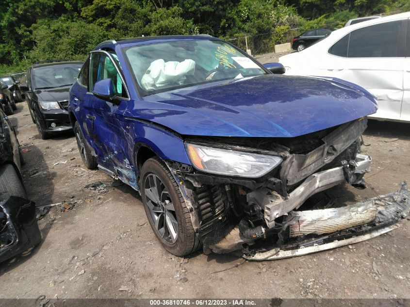 WA14AAFY3N2050964 AUDI Q5 SPORTBACK S LINE PREMIUM 2022