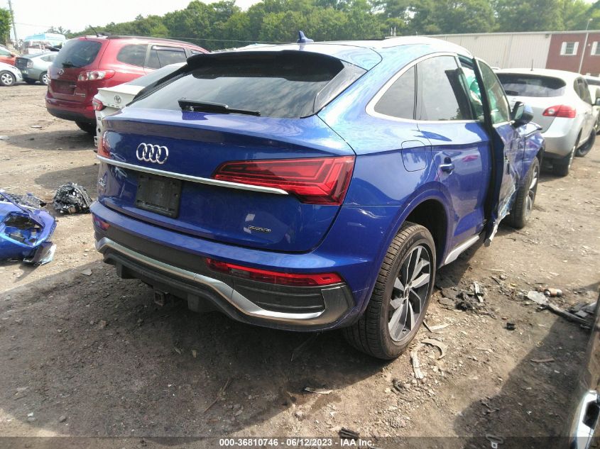 2022 AUDI Q5 SPORTBACK S LINE PREMIUM - WA14AAFY3N2050964