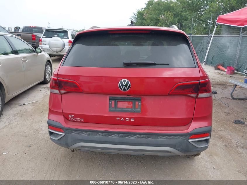 2023 VOLKSWAGEN TAOS SE - 3VVEX7B24PM302599