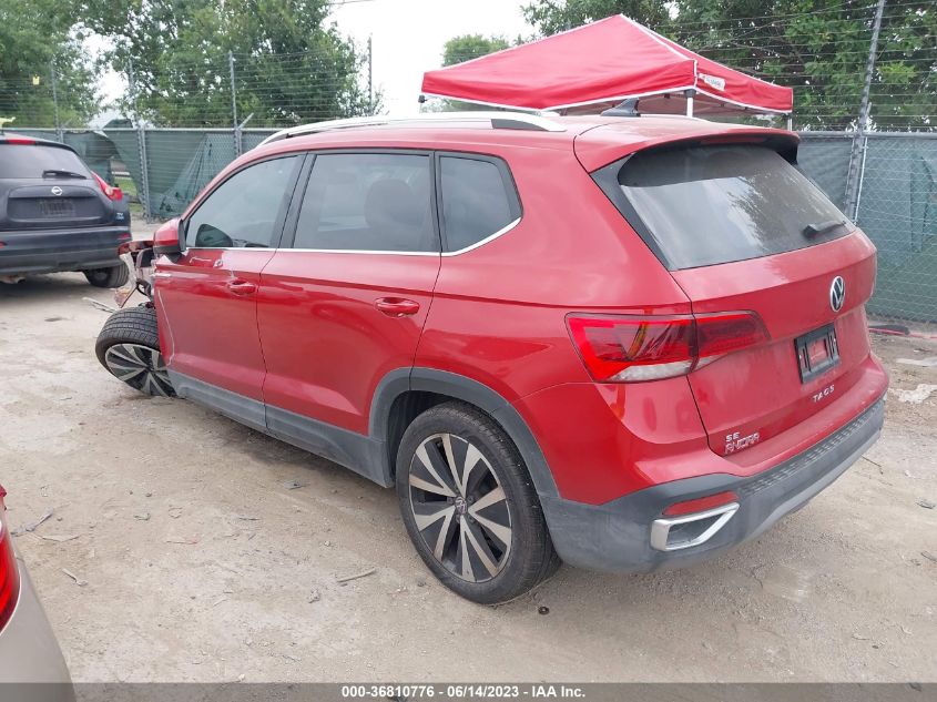 2023 VOLKSWAGEN TAOS SE - 3VVEX7B24PM302599