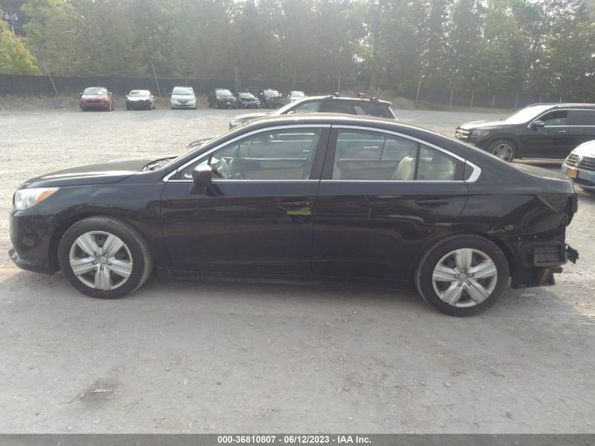 2016 SUBARU LEGACY 2.5I - 4S3BNAA68G3029628