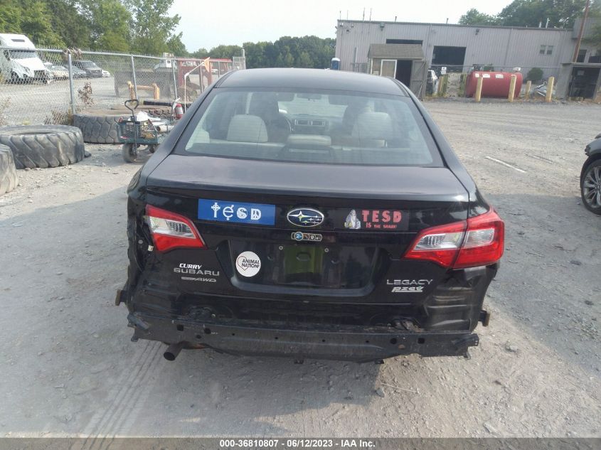 2016 SUBARU LEGACY 2.5I - 4S3BNAA68G3029628