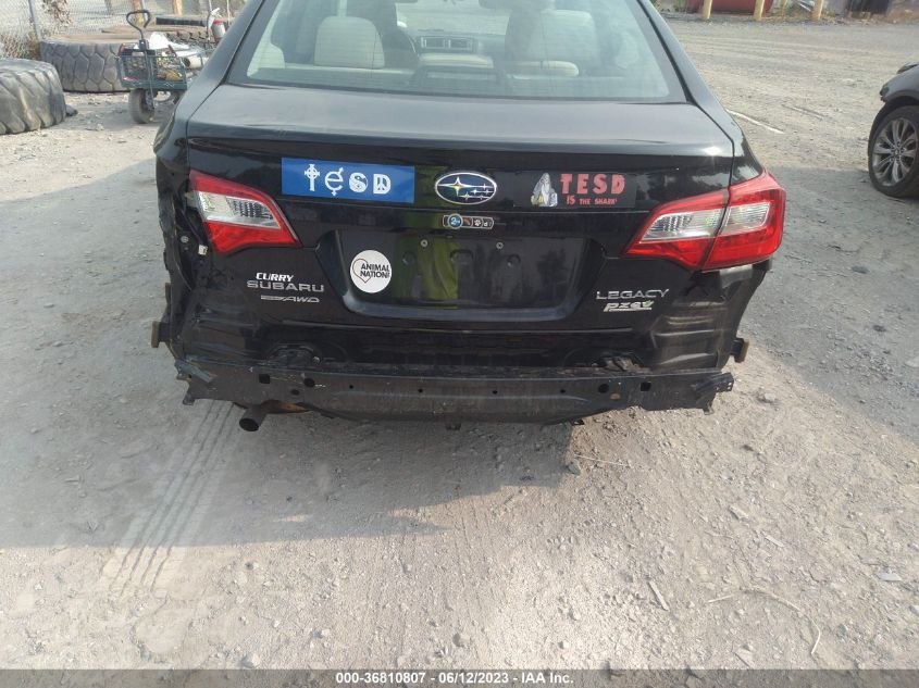 2016 SUBARU LEGACY 2.5I - 4S3BNAA68G3029628
