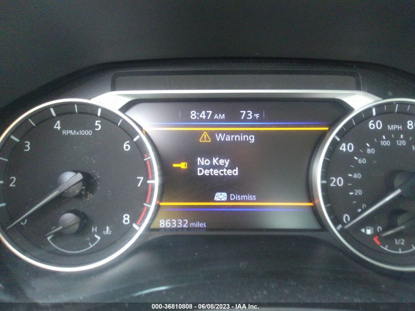 2019 NISSAN ALTIMA SV - 1N4BL4DV2KC103988