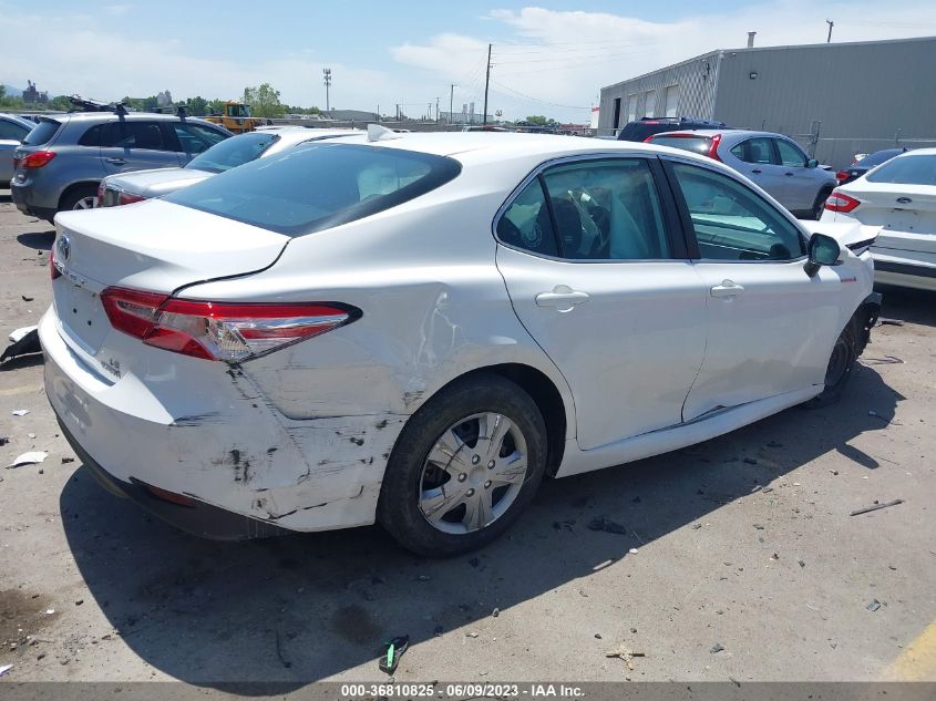 2020 TOYOTA CAMRY LE - 4T1L31AK4L4015880