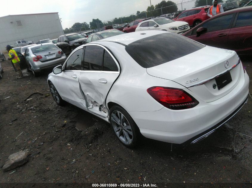 WDDWF8EB6KR516496 2019 MERCEDES-BENZ C-CLASS, photo no. 3