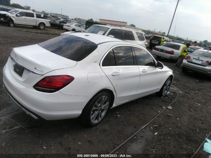 WDDWF8EB6KR516496 2019 MERCEDES-BENZ C-CLASS, photo no. 4