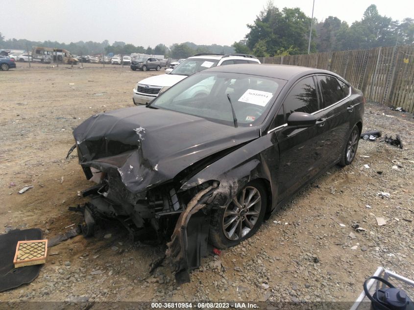 2017 FORD FUSION SE - 3FA6P0H77HR396811