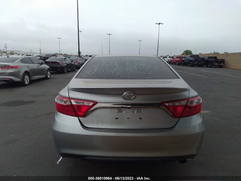 2016 TOYOTA CAMRY XLE/SE/LE/XSE - 4T1BF1FK6GU178547