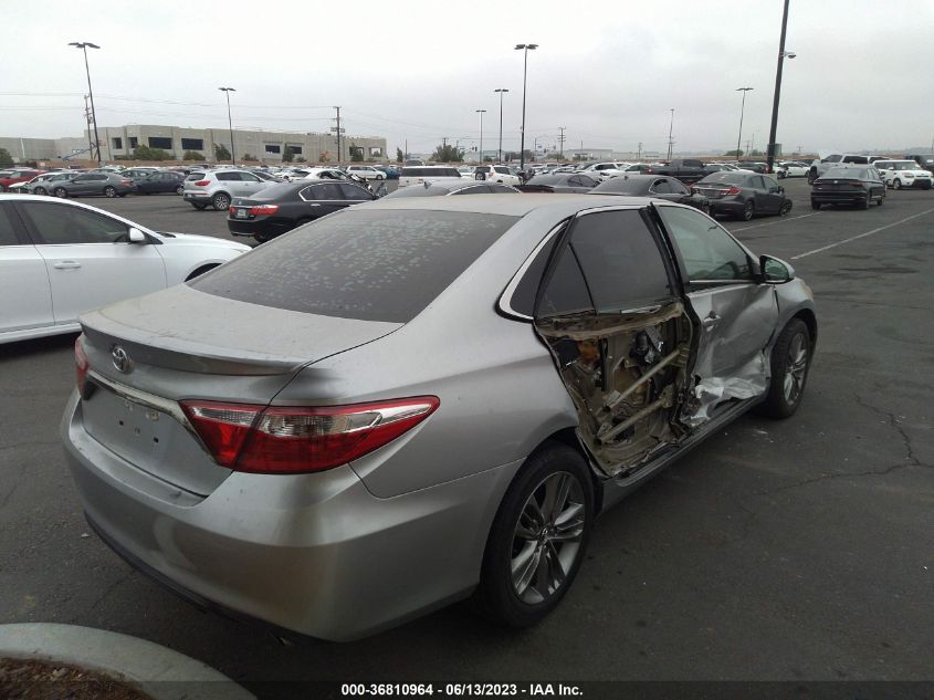 2016 TOYOTA CAMRY XLE/SE/LE/XSE - 4T1BF1FK6GU178547