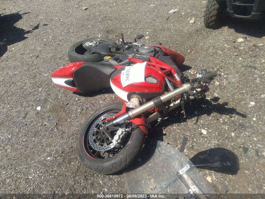 2012 DUCATI MONSTER 1110 ZDM1RARR8CB044732
