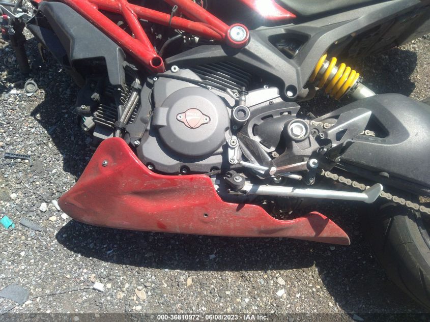 2012 DUCATI MONSTER 1110 ZDM1RARR8CB044732