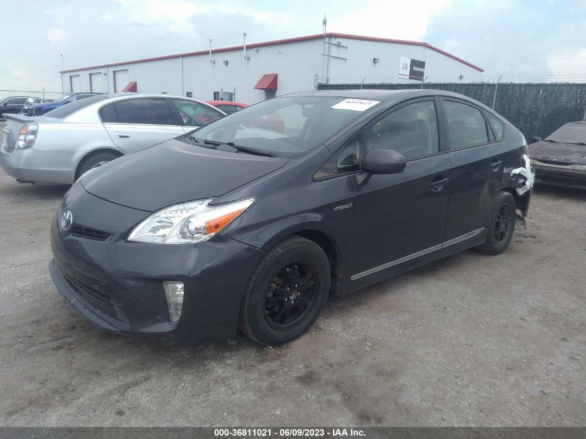 2015 TOYOTA PRIUS FOUR - JTDKN3DU9F1908846