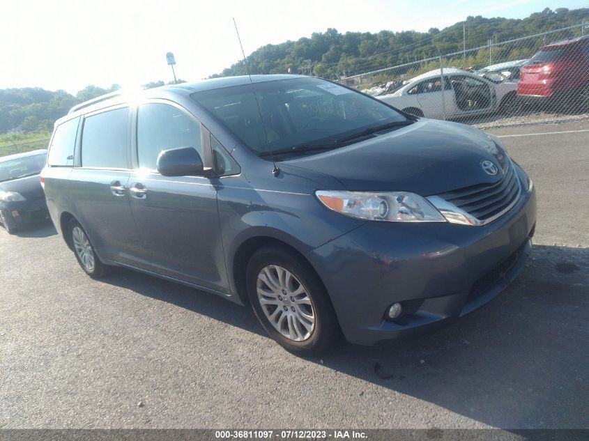 2014 TOYOTA SIENNA XLE/XLE AAS/LTD - 5TDYK3DC7ES459081