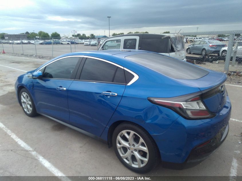 2017 CHEVROLET VOLT PREMIER - 1G1RB6S59HU118624
