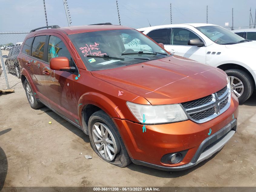 2013 DODGE JOURNEY SXT - 3C4PDCBG3DT695856
