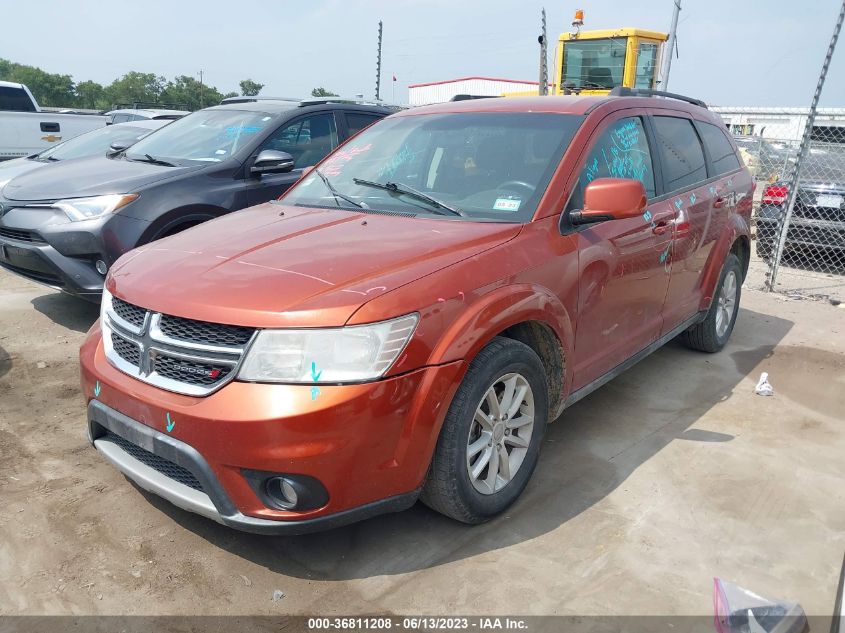 2013 DODGE JOURNEY SXT - 3C4PDCBG3DT695856