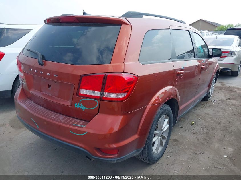 2013 DODGE JOURNEY SXT - 3C4PDCBG3DT695856