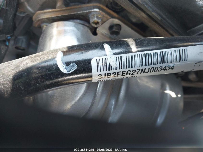 2022 CAN-AM RYKER 3JB2FEG27NJ003434