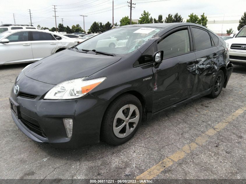 2015 TOYOTA PRIUS FOUR - JTDKN3DU0F1909609