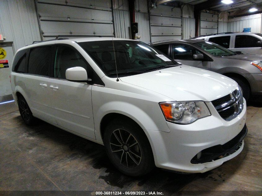 2017 DODGE GRAND CARAVAN SXT - 2C4RDGCG5HR666205