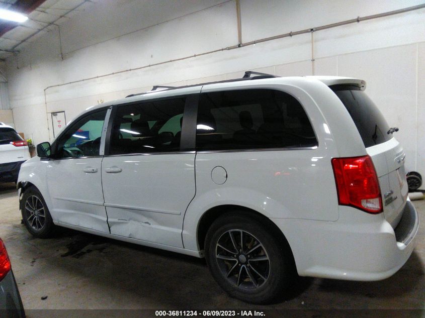 2017 DODGE GRAND CARAVAN SXT - 2C4RDGCG5HR666205