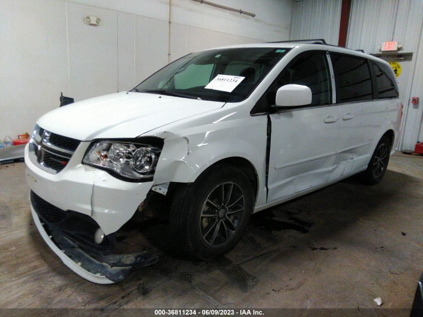 2017 DODGE GRAND CARAVAN SXT - 2C4RDGCG5HR666205