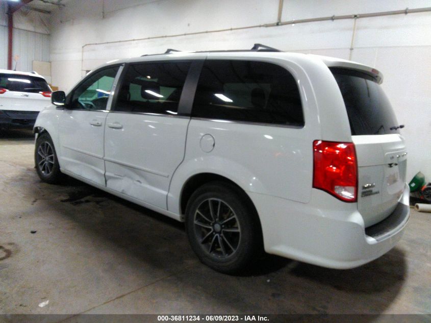 2017 DODGE GRAND CARAVAN SXT - 2C4RDGCG5HR666205