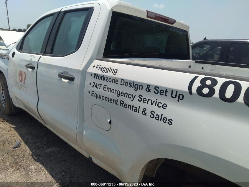 2021 CHEVROLET SILVERADO 1500 WORK TRUCK - 1GCRWAEH2MZ367381