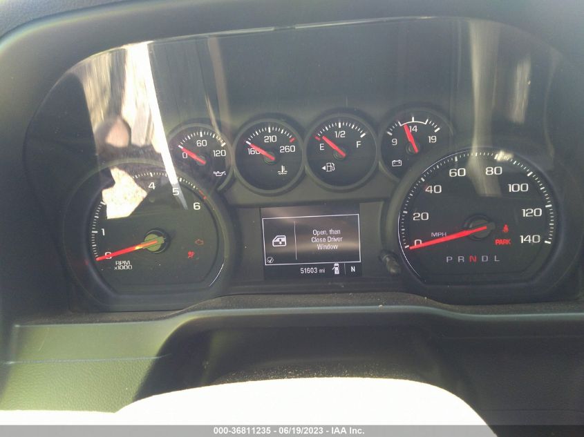 2021 CHEVROLET SILVERADO 1500 WORK TRUCK - 1GCRWAEH2MZ367381