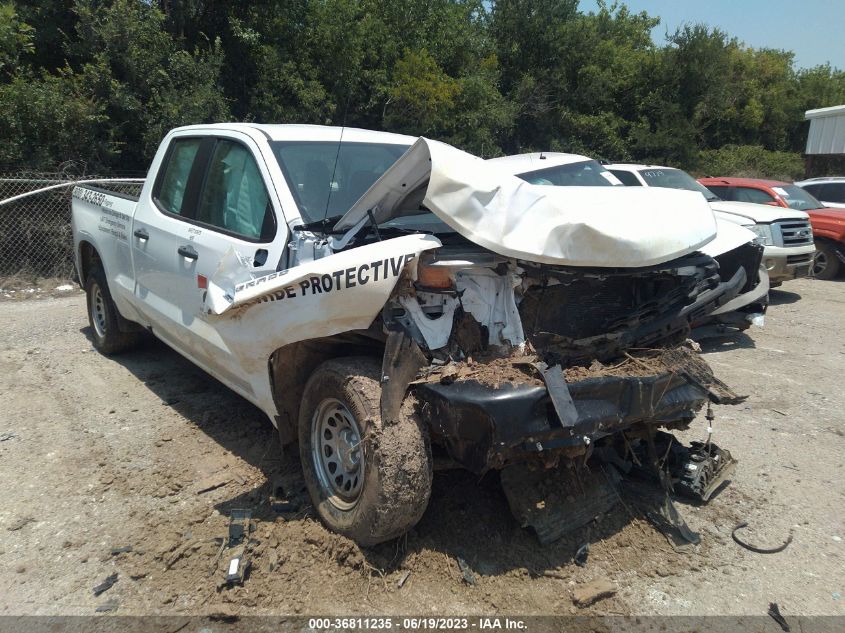 2021 CHEVROLET SILVERADO 1500 WORK TRUCK - 1GCRWAEH2MZ367381