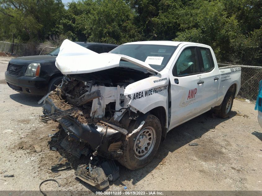 2021 CHEVROLET SILVERADO 1500 WORK TRUCK - 1GCRWAEH2MZ367381
