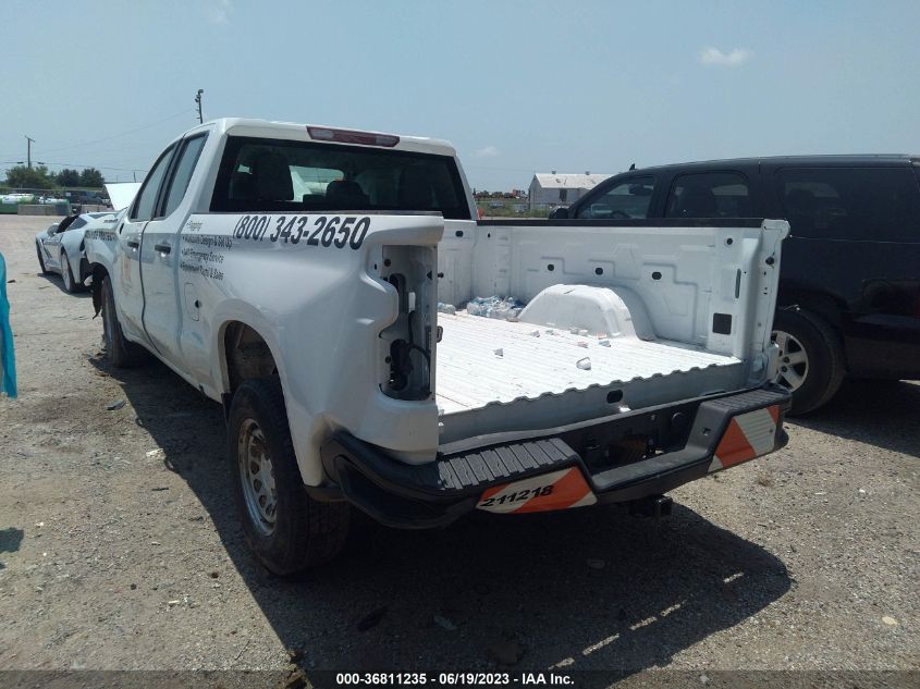 2021 CHEVROLET SILVERADO 1500 WORK TRUCK - 1GCRWAEH2MZ367381